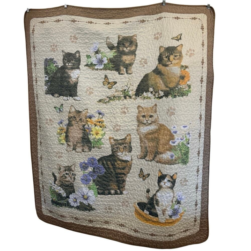 2015 Collections Etc. Kitty Quilt